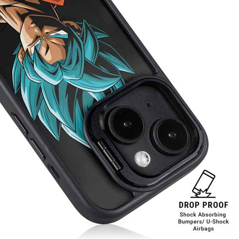 Dragon Ball Super Goku iPhone 14 Kickstand Case